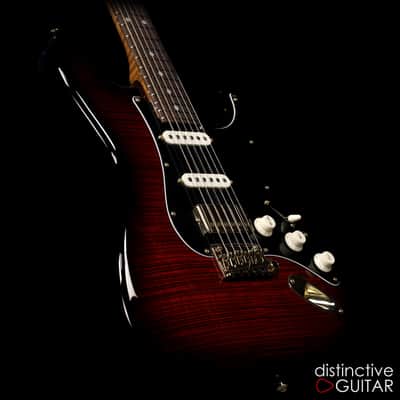 Suhr Classic S Custom - Chili Pepper Red Burst image 5