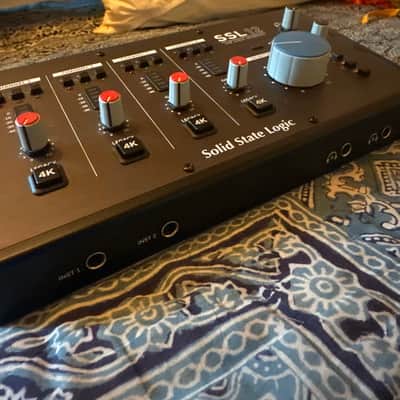 Solid State Logic SSL 12 12-Channel USB Audio Interface 2023 Black image 2
