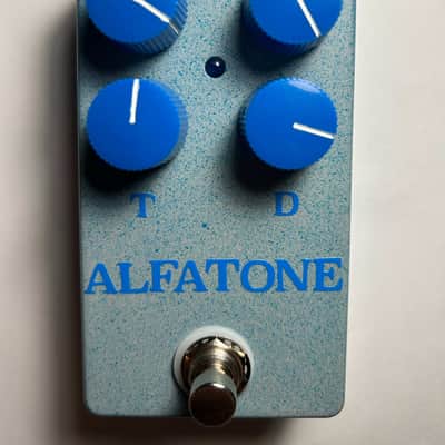AlfaTone Silver Special #1 2023 - Light Blue Fade (British Pedal Company Dumble Silverface Overdrive Special style pedal) image 1