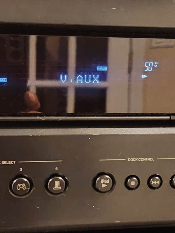 Denon Denon AVR-1312 Home theater receiver with 3D-ready HDMI switching 90s  - Black metal cabinet image 1