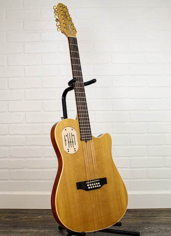 Preowned Godin Acousticaster LR Baggs 12-String Hybrid Piezo Electric Guitar w/ OHSC image 1