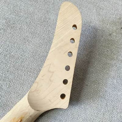 Banana Head Guitar DIY Project Maple Wood Neck, 22 Frets image 5