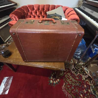 Scandalli 41 Key Blue Pearl Tone Model 409\29 Accordian & Case image 13