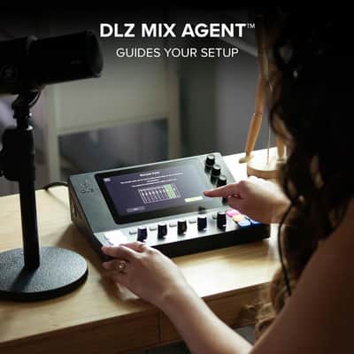 Mackie DLZ Creator XS Compact Adaptive Digital Podcast and Streaming Mixer image 5