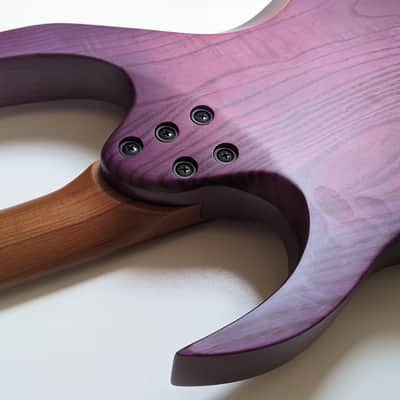 Solar Guitars AB 1.6HTPB 2022 - Trans Purple image 21