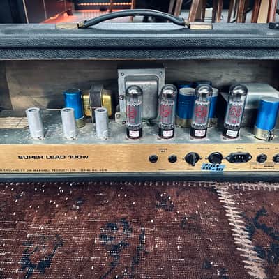 Marshall JMP 1959 Super Lead 2-Channel 100-Watt Guitar Amp Head 1967 - 1975 image 7