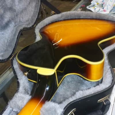 Epiphone Joe Pass Emperor II VS w/Case( Considered 2nd ) : Frets Leveled , Crowned & Dressed 2007 - Vintage Sunburst image 10