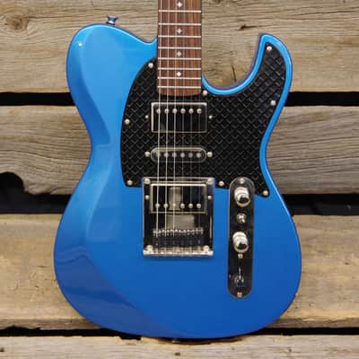 Dean Zelinsky Dellatera with Z-Glide Neck - Gunhill Blue, Used image 1