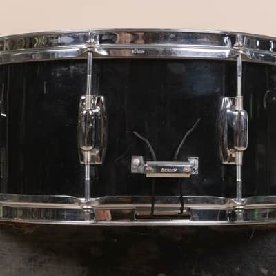 Ludwig 6.5x14 Black Cortex Rocker Snare Drum image 7