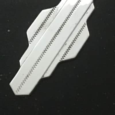 Gibson L-5 tailpiece silver medallion inserts Replica L5 image 8