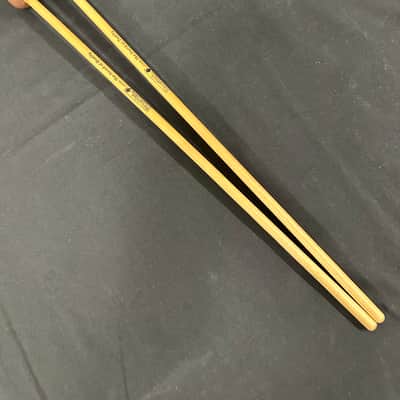 VINTAGE Percussion Construction Marimba Mallets, Brown-Medium Soft, 1 Pair-EXCELLENT image 11