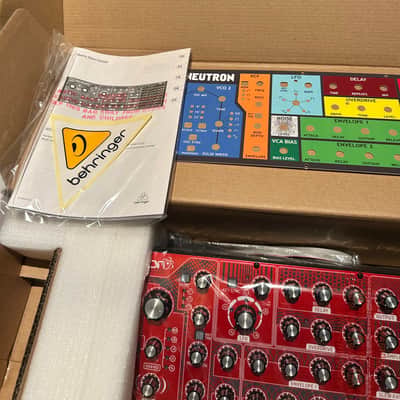 Behringer Neutron Paraphonic Analog and Semi-Modular Synthesizer 2018 - Present - Red image 4