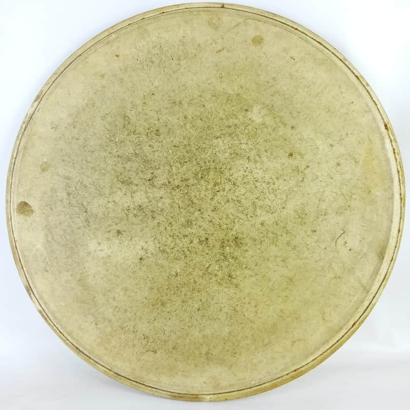 Wilson 14" Economy-Spade Stamp Batter Calf Skin Snare/Tom Drum Head Vintage 20s image 1