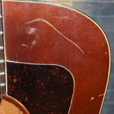 USA Vintage 1978 Guild D-25M Mahogany Brown w/ OHSC image 7