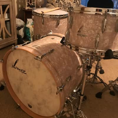 Sonor Vintage Series - White oyster pearl image 1