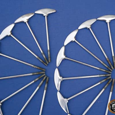 Sonor Teardrop Champion T-rods Tension Rods Bass Drum Lot of 16 Vintage image 4