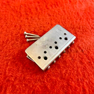 Fender Hardtail Stratocaster telecaster deluxe bridge c 1975 - Chrome original vintage USA thinline image 2