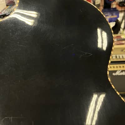 Alvarado Bajo Quinto Black Acoustic 10 String Guitar image 14