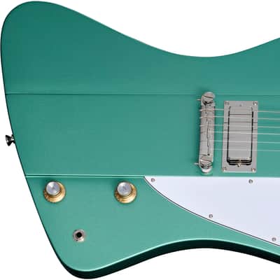 Epiphone 1963 Firebird I Electric Guitar Inverness Green w case image 3