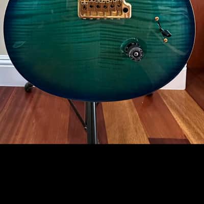 PRS Paul Reed Smith Custom 24 Tree of Life PRISTINE! COA & Case - Makina Blue image 4