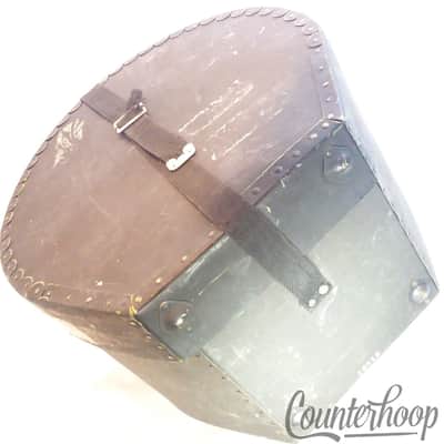 Fiber 15x12"Tom/Marching Snare Drum Case Vintage 60s Fibre Hardshell Hard USA* image 4