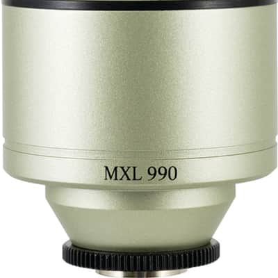 MXL 990 Large Diaphragm Condenser Microphone, Champagne image 2