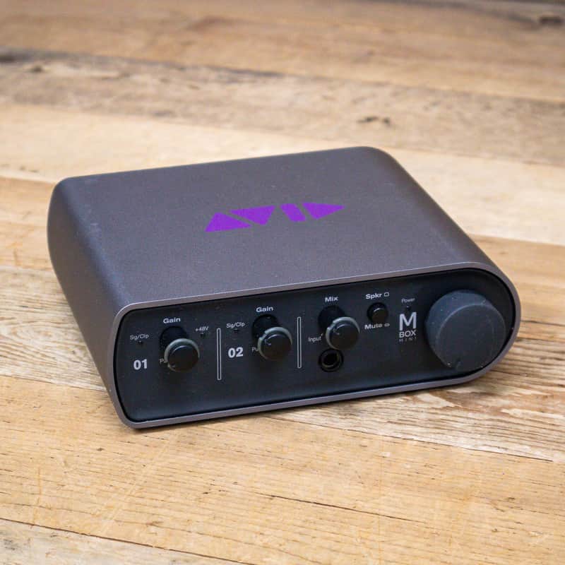 Avid MBox 3 Mini USB Audio Interface w/o ProTools Studio Recording U271954 image 1
