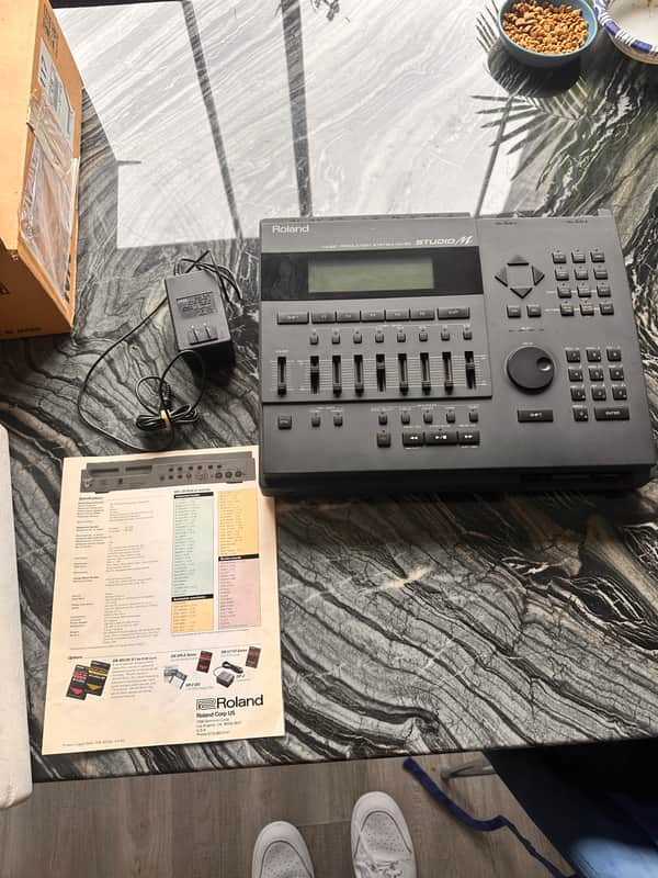 Roland MV-30 Studio M Music Production System with Power Supply and Floppy image 1