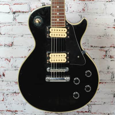 Antares - MIK Single Cut LP Style Electric Guitar - Black - x0001 - USED image 1