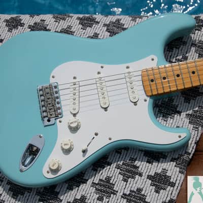 Fender ST-57 MIJ '57 Stratocaster Reissue - Sonic Blue - Made in Japan Pro Set Up w Perfect Frets/Action/Intonation! image 9