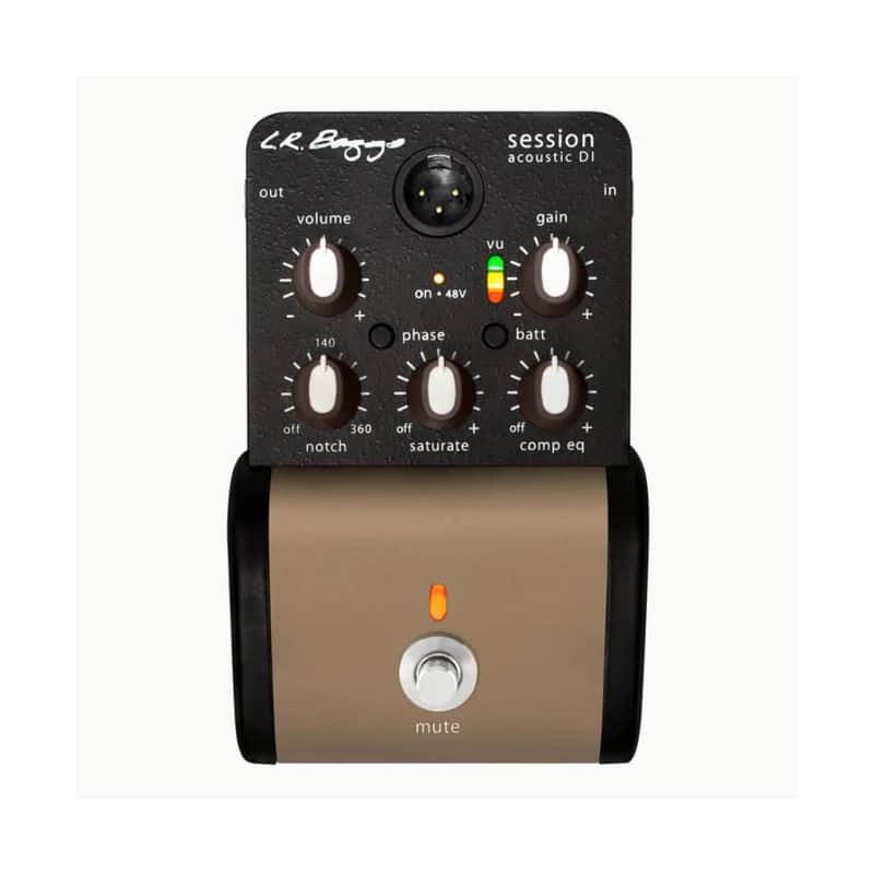 L.R. Baggs Session DI Acoustic Guitar Preamp + Direct Box | Saturation, Compression EQ image 1