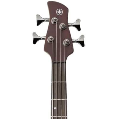 Yamaha 4-String Premium Electric Bass - Trans Brown image 3