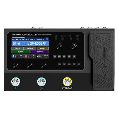 Valeton GP-200JR Guitar Bass Amp Modeling IR Cabinets Simulation Multi-Effects with FX Loop MIDI I/O Stereo OTG USB Audio Interface image 1
