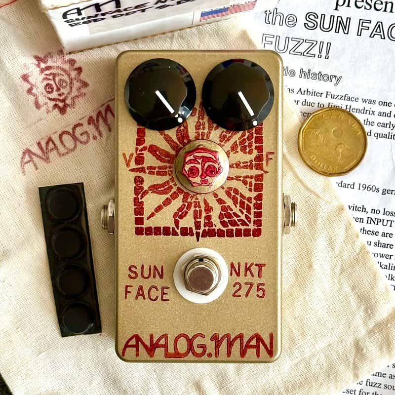 Analogman Sun Face Germanium Fuzz | Reverb Canada