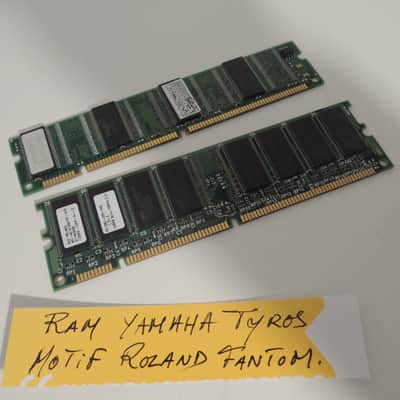 256MB (2 x128MB) MEMORY YAMAHA TYROS 2 & 3 MOTIF XS6 / XS7 / XS8 Roland Fantom