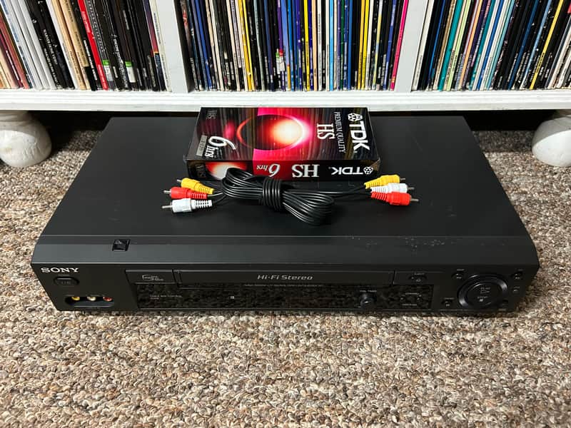 Sony SLV-N900 VCR Video Cassette Recorder VHS Player 4-Head Hi-Fi TESTED ✅ image 1