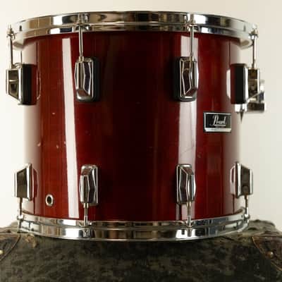 1980s Pearl 12x14 "Extender" Rosewood Lacquer Tom image 8