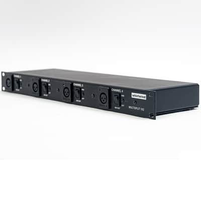 Whirlwind MLTSP1X2 1RU 4-Channel Microphone Splitter image 3