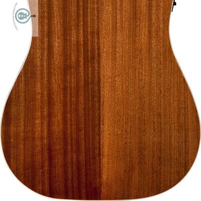 Washburn WD7SCE Dreadnought Acoustic Electric Guitar Cutaway Natural image 2