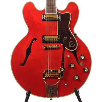 Epiphone 2022 150th Anniversary Sheraton Semi-Hollow Electric Guitar & Case - Cherry image 1