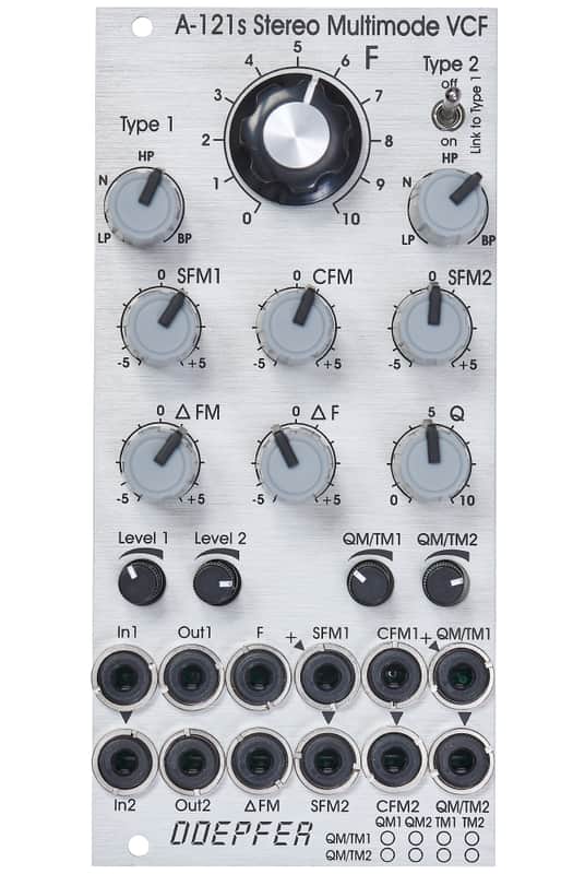 Doepfer A-121s Stereo multimode filter eurorack module image 1