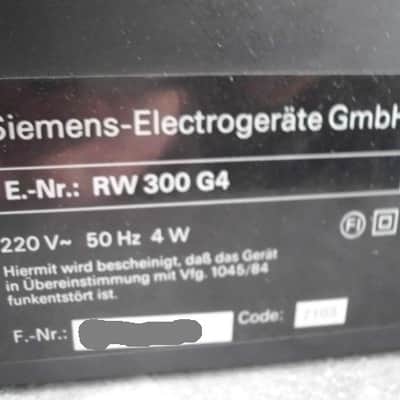 Plattenspieler Siemens RW 300 Riemenantrieb (auch RW 200 / 250 / 400) instandsetzen oder Ersatzteile ab 9,95 image 2
