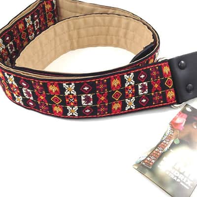 Guitar Strap Jimi Hendrix Strap Officially Licensed Hendrix Strap Woodstock image 1