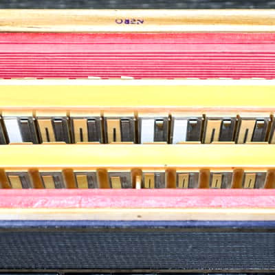 Titano Model Virtuoso 120-Bass 41-Key 11-Treble Switch Piano Accordion w/Case image 12