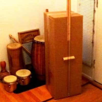 Bogdon Box Bass Kit 3-string with a pickup, Blank-Box no ink. image 2