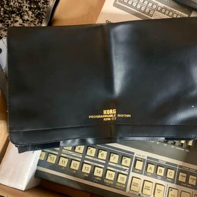 Korg KPR-77 Analog Drum Machine Early 1980's - Gray image 3