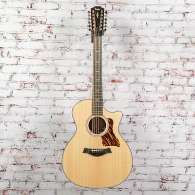 Taylor - 2026 Next-Gen 454ce - 12-String Acoustic-Electric Guitar - Natural - w/ Taylor Deluxe Hardshell Brown Case - x5078 image 2