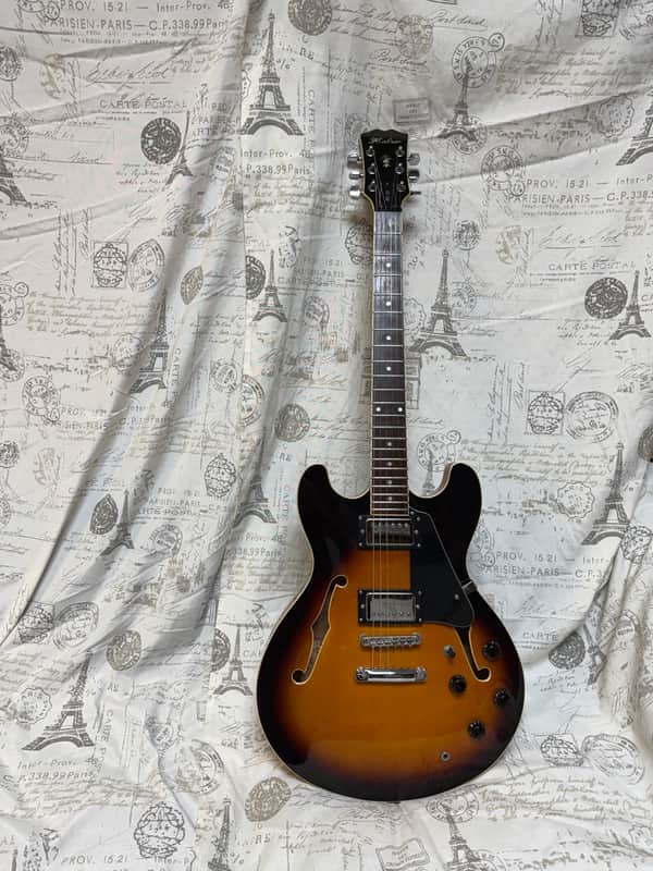 1997 Hohner HS 35 Semi-Hollow Body Same As Samick Artist Series Made In Korea at The Samick Factory 335 NICE! image 1