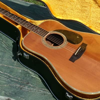 1979 Yairi YW-500P D-35 style +Vintage Hard Case image 1