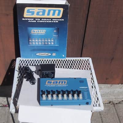 MIDIMAN SAM S/PDIF-ADAT 24 BIT CONVERTER Blue image 2